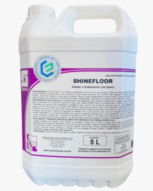 Propriedades e Utiliza��es
SHINEFLOOR � um selador e acabamento acr�lico em um �nico produto.Oferece prote��o, economia e facilidade de aplica��o.Indicado
para �reas de m�dio e baixo tr�fego como:escrit�rios, cl�nicas, �reas comerciais, �reas de baixo fluxo em hospitais, etc.
SHINEFLOOR � aplic�vel em paviflex, mantas vin�licas, borrachas (plurigoma), granilite, marmorite, ard�sias e outros tipos de pedras.
SHINEFLOOR auxilia a penetra��o nos poros, proporcionando maior ader�ncia, nivelamento, alto brilho e transpar�ncia, real�ando a cor
natural do piso e facilitando a limpeza di�ria.