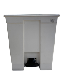 COLETOR DE PEDAL 30L BRANCO
